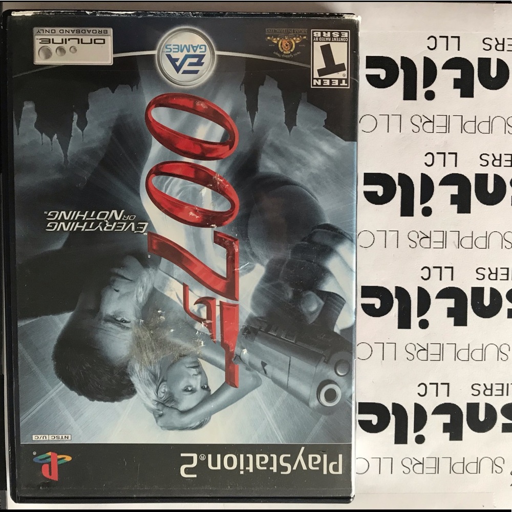 007 Everything or Nothing James Bond - PS2 - Works